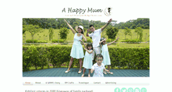 Desktop Screenshot of ahappymum.com